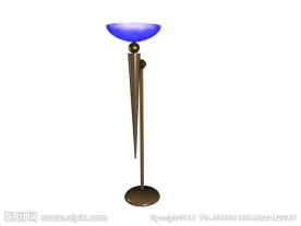落地灯模型