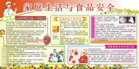 食品展板