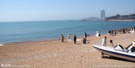 夏季海边的风景