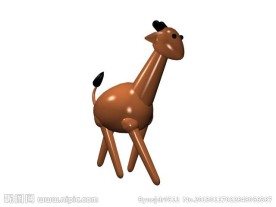 长颈鹿模型