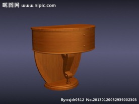 茶几模型