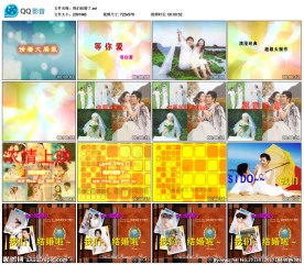 AE模板 我们结婚了婚庆片头