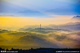 天排山晨曦