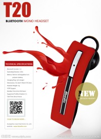 蓝牙耳机邮件宣传图