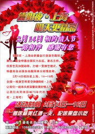 情人节DM单