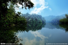 白水湖风景
