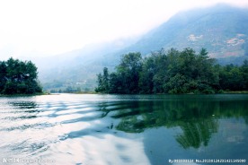白水湖风景