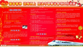 春运板报