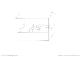三食快线展销车样式
