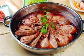 干锅鸭头