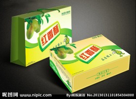 莫言漓 水果包装（展开图）