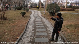 公园的小路