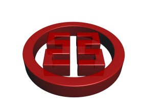 工商银行logo立体