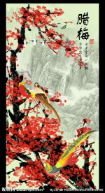 梅兰竹菊图片