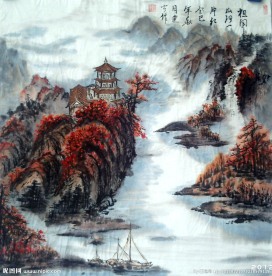 祖国山河一片红