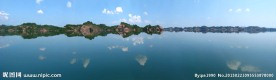 湖水景观