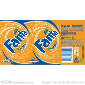 FANTA 芬达易拉罐印刷