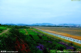 梅县机场 机场山水