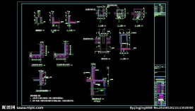 女儿墙节点大样 屋面造型通用大