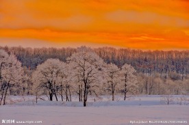 雪后黄昏