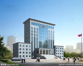 法院设计鸟瞰图