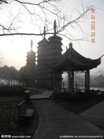 嘉兴著名景点三塔