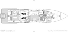 游艇 游轮 手绘矢量模型