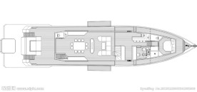 游艇 游轮 手绘矢量模型