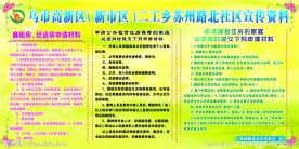 社区宣传资料板报