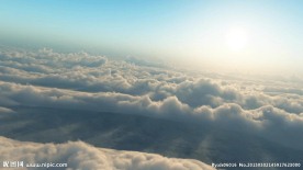 Led极品视频素材 云霄日出