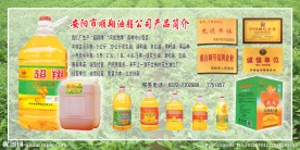顺翔油脂公司展板模板