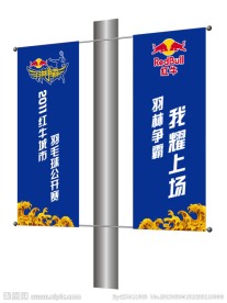 羽毛球 羽林争霸 灯杆旗