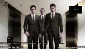 商务服装banner