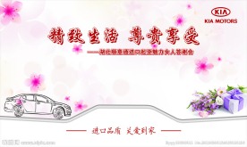 进口起亚精致生活尊贵享受活动