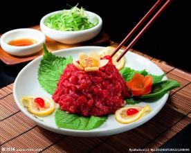 生拌牛肉