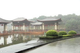 千灯湖公园一角