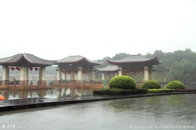 千灯湖公园一角