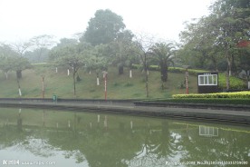 千灯湖公园一角