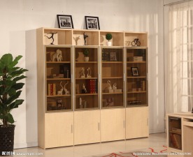 家具 书柜 书桌 书房 温馨