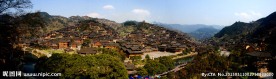 黔东南西江千户苗寨全景