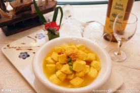 贝蓉鸡汁豆腐