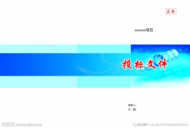 投标书封面设计