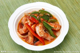 辣椒膏大虾