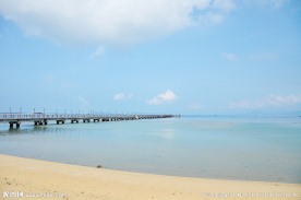 海南鹿回头国宾馆海滩栈桥