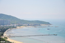 海南鹿回头国宾馆海滩栈桥