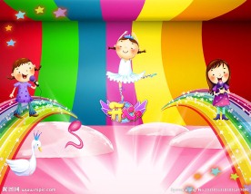 精美儿童卡通幼儿园海报