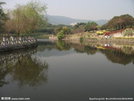 湖面风光
