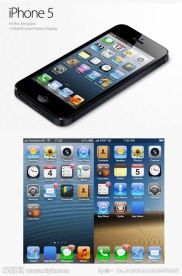 iPhone5平面设计
