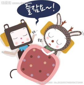 小兔子睡觉