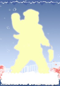 人像挂历模板